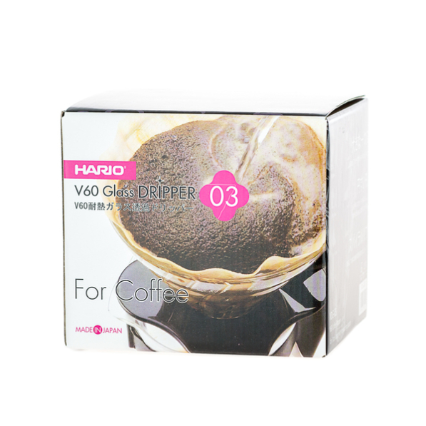 HARIO Drip V60-03 - dripper / filtr do kawy szklany
