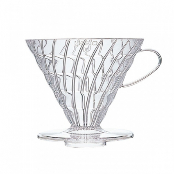 HARIo Dripper Clear V60-03 - dripper / filtr do kawy plastikowy