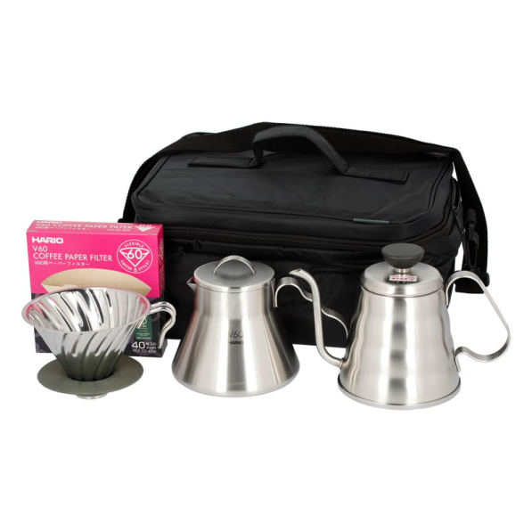 HARIO Outdoor Coffee Set - zestaw do parzenia kawy z akcesoriami