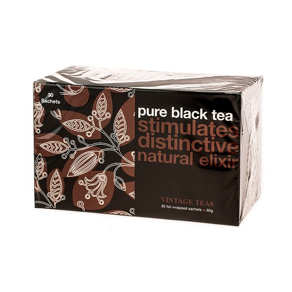 Czarna herbata w piramidkach VINTAGE TEAS PURE BLACK TEA 30 szt.