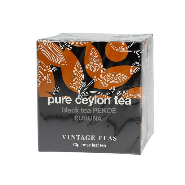 Czarna herbata sypana VINTAGE TEAS PURE CEYLON TEA PEKOE 70g