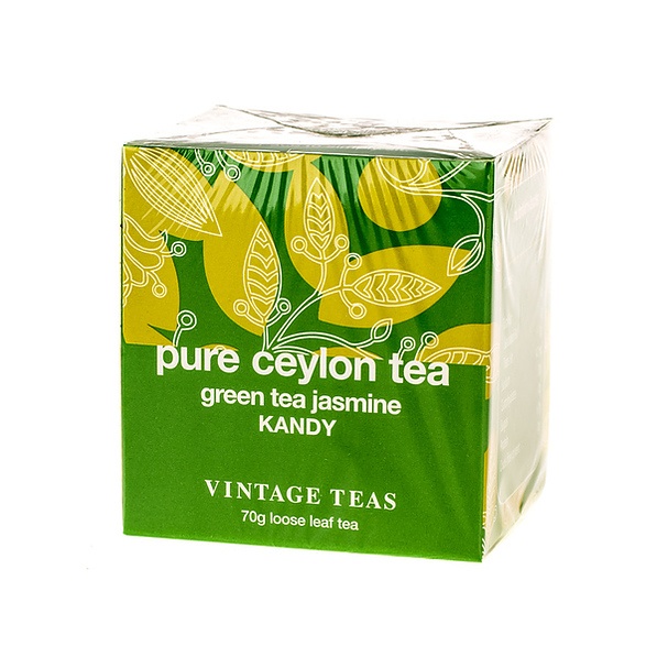 Herbata Vintage Teas Pure Ceylon Tea - Green Tea Jasmine 70g