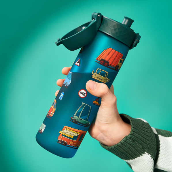 ION8 Recyclon Automobile 0,5 l - butelka / bidon dla dzieci na wodę i napoje