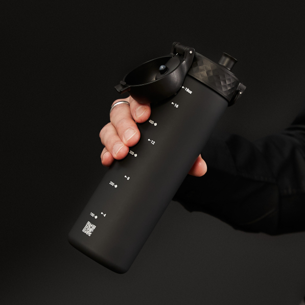 ION8 Recyclon Black 0,5 l - butelka / bidon na wodę i napoje