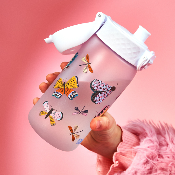 ION8 Recyclon Butterflies 0,35 l - butelka / bidon dla dzieci na wodę i napoje