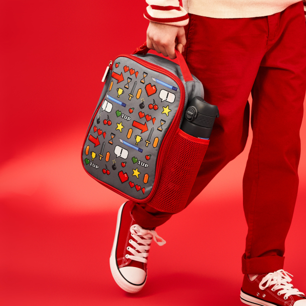 ION8 Gamer 26,5 x 19,5 cm - torba na lunch termoizolacyjna dla dzieci