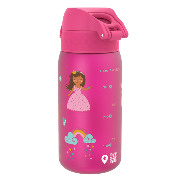 ION8 Recyclon Princess 0,4 l - butelka / bidon dla dzieci na wodę i napoje