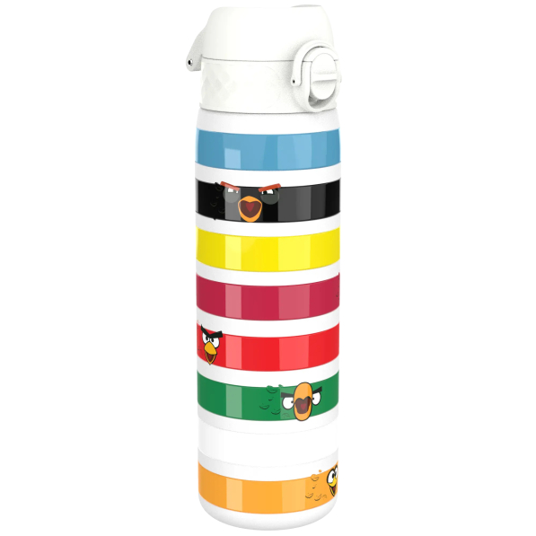 ION8 Single Wall Angry Birds 0,6 l - butelka na wodę i napoje ze stali nierdzewnej