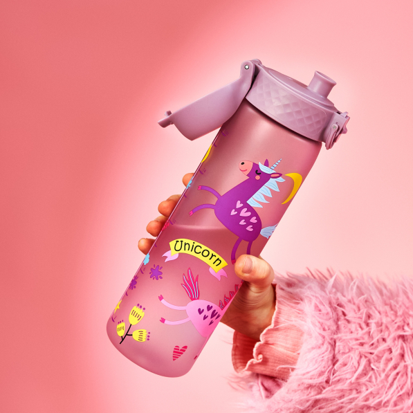 ION8 Recyclon Unicorns 0,5 l - butelka / bidon dla dzieci na wodę i napoje