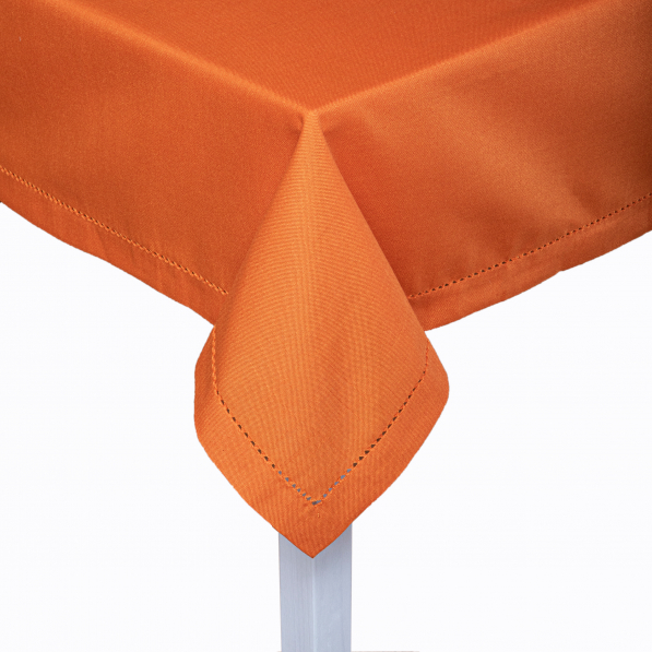 JEDEKA Tradycja 120 x 120 cm pomarańczowy - obrus na stół poliestrowy
