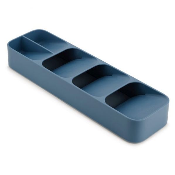 JOSEPH JOSEPH DrawerStore Sky 39,5 x 11 cm niebieski - organizer / wkład do szuflady na sztućce plastikowy 
