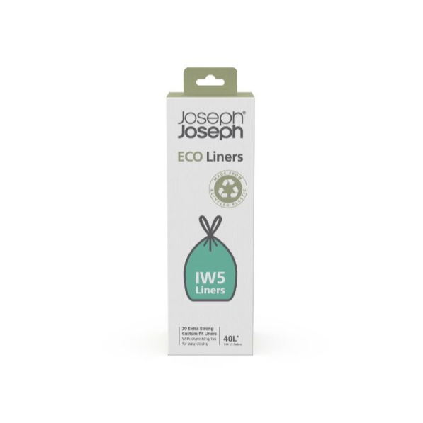 JOSEPH JOSEPH Eco Liners 40 l 20 szt. worki na śmieci z taśmą