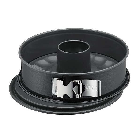 KAISER La Forme Plus Extra 28 cm czarna - tortownica okrągła z 2 wymiennymi dnami stalowa
