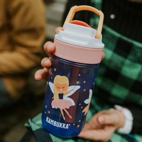 KAMBUKKA Lagoon Fairy Wood 0,4 l - butelka na wodę i napoje tritanowa 