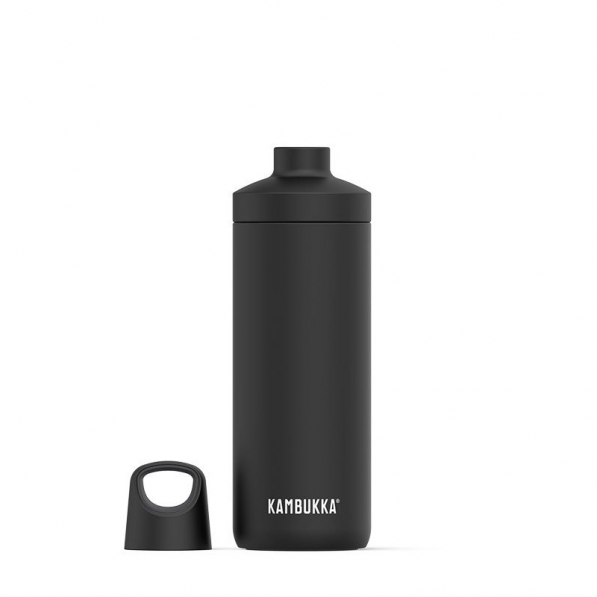 KAMBUKKA Reno Insulated Powdercoated Matte Black 500 ml - kubek termiczny ze stali nierdzewnej