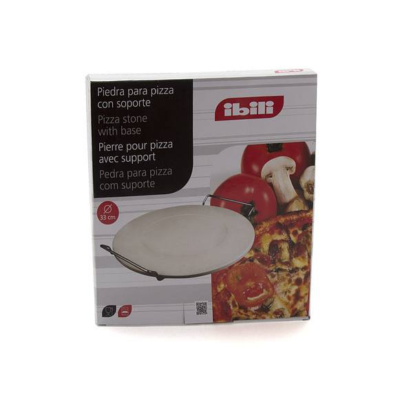 Kamień do pizzy ceramiczny IBILI BEŻOWY 33 cm