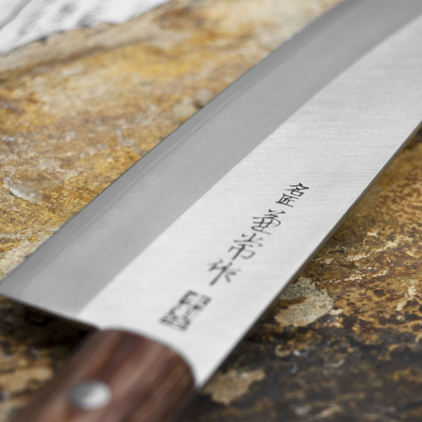 KANETSUNE SEKI 1000 16,5 cm - nóż japoński Santoku ze stali węglowej