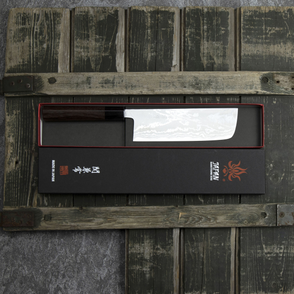 KANETSUNE SEKI 400 16,5 cm - nóż japoński Nakiri ze stali węglowej