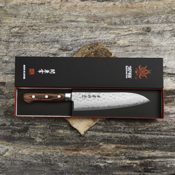 KANETSUNE SEKI 900 18,5 cm - nóż japoński Santoku ze stali nierdzewnej