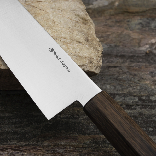 KANETSUNE SEKI Ichizu Mono 18 cm - nóż japoński Santoku ze stali nierdzewnej