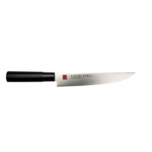 Nóż japoński uniwersalny ze stali nierdzewnej KASUMI TORA CZARNY 20 cm