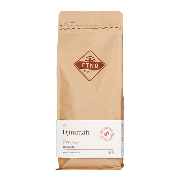 Kawa ziarnista do ekspresu ETIOPIA DJIMMAH 1 kg