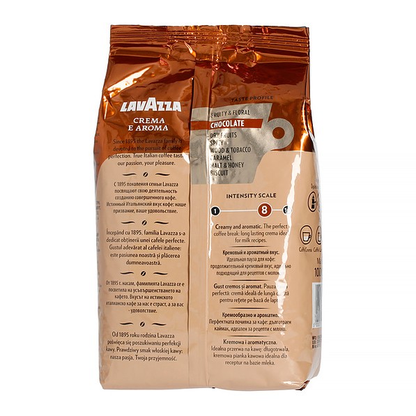 Kawa ziarnista do ekspresu LAVAZZA CREMA E AROMA 1 kg