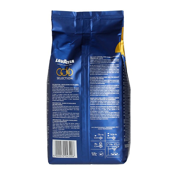 Kawa ziarnista do ekspresu LAVAZZA GOLD SELECTION 1 kg