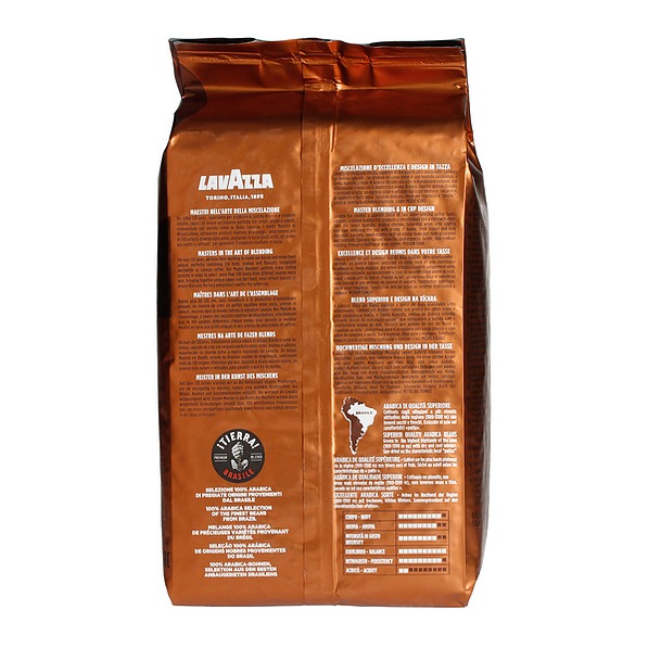 Kawa ziarnista 100% Arabica LAVAZZA TIERRA BRASILE 1 kg