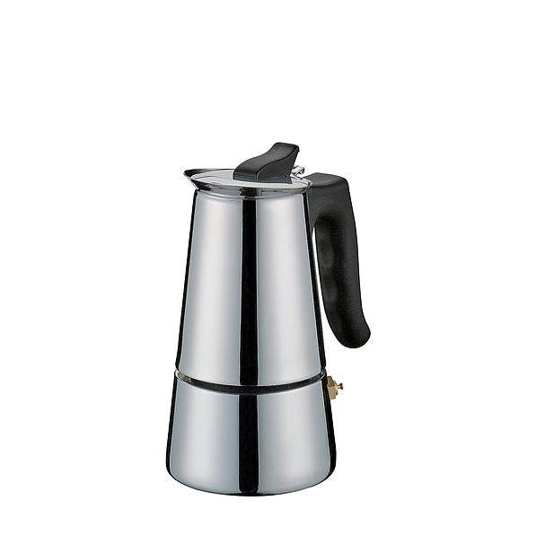 Kawiarka stalowa ciśnieniowa CILIO ADRIANA - kafetiera na 2 filiżanki espresso (2 tz)