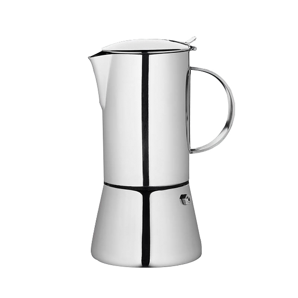 Kawiarka stalowa ciśnieniowa CILIO AIDA - kafetiera na 6 filiżanek espresso (6 tz)