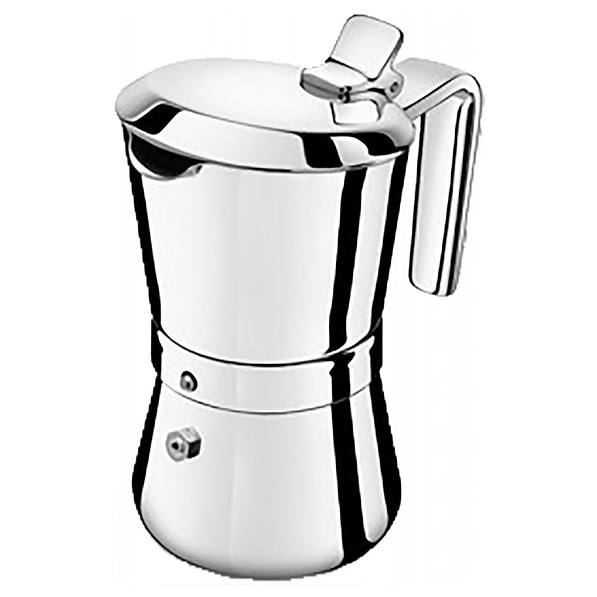 Kawiarka stalowa ciśnieniowa GIANNINI RESTYLING - kafetiera na 3 filiżanki espresso (3 tz)
