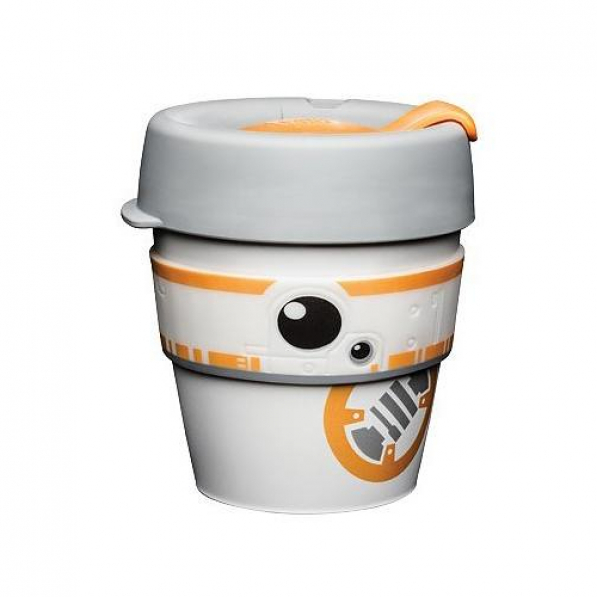 KEEPCUP Original Star Wars BB8 227 ml biały - kubek plastikowy z pokrywką