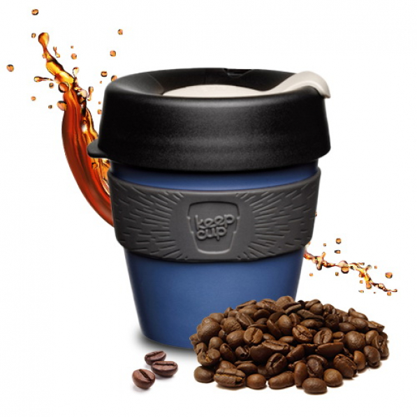 KEEPCUP Original Storm 227 ml granatowy - kubek plastikowy z pokrywką