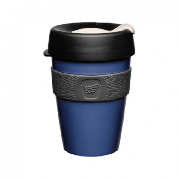 KEEPCUP Original Storm 340 ml granatowy - kubek plastikowy z pokrywką