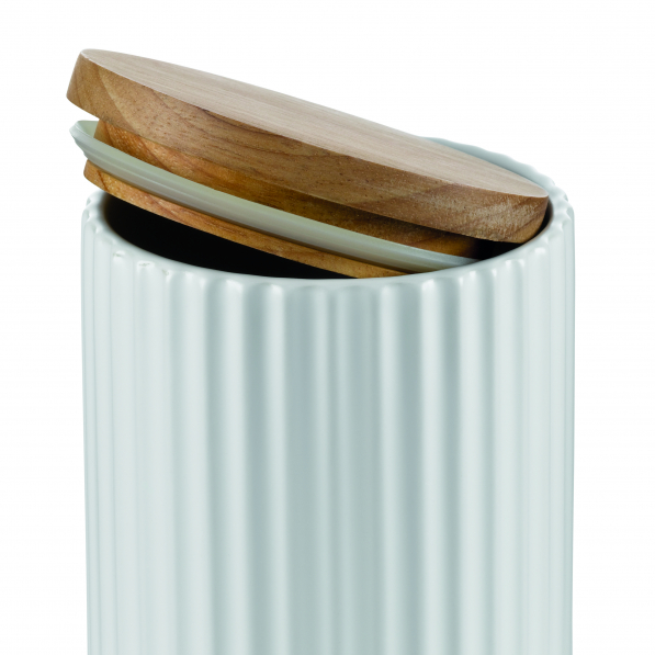 KELA Maila 0,75 l biały - pojemnik na żywność ceramiczny