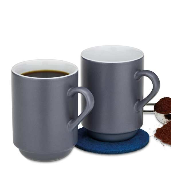 KELA Mattia 300 ml 2 szt. - kubki ceramiczne