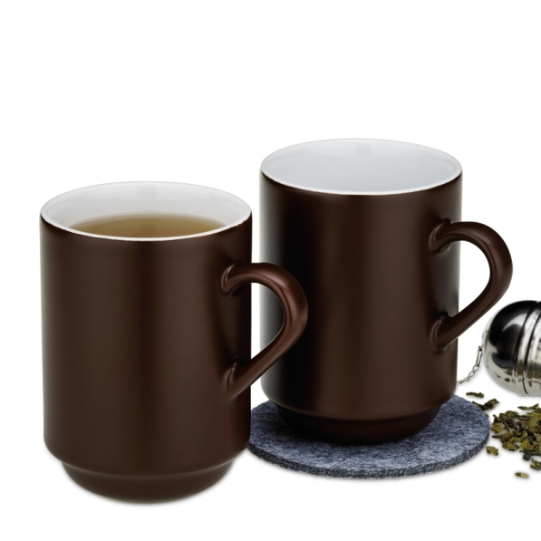 KELA Mattia 300 ml 2 szt. - kubki ceramiczne