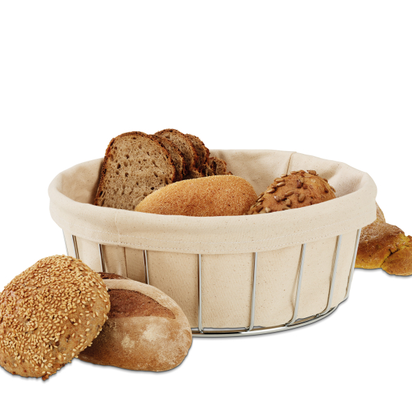 KELA Miri 26,5 x 10 cm - koszyk na chleb i pieczywo metalowy