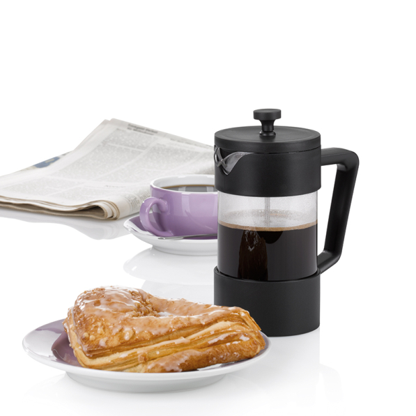 KELA Roma 0,6 l - french press / zaparzacz do kawy tłokowy szklany