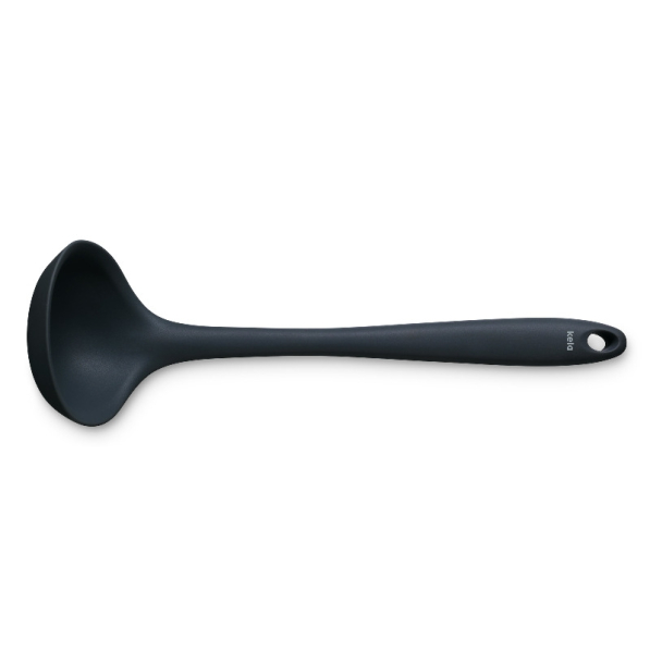 KELA Tom 28 cm - chochla / łyżka wazowa silikonowa