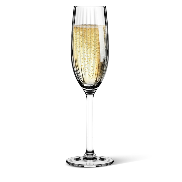 Kieliszki do szampana szklane PLISSE 210 ml 4 szt.