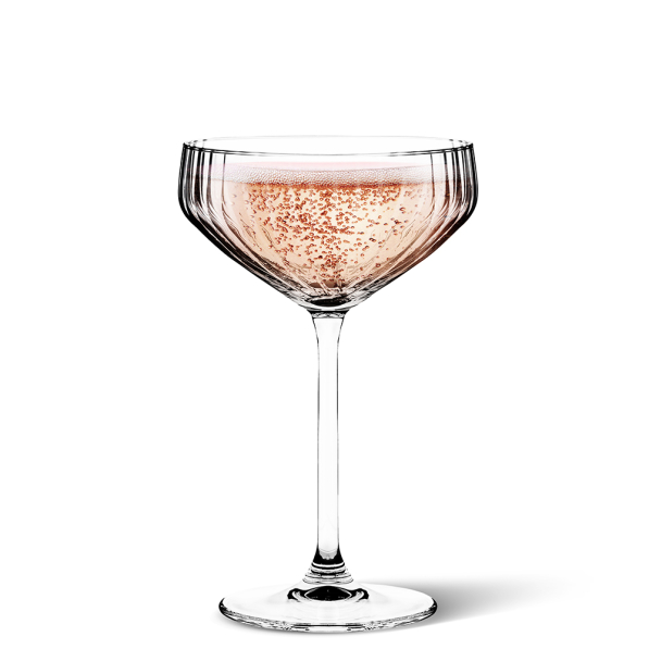 Kieliszki do wina musującego szklane PLISSE 300 ml 4 szt.