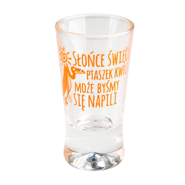 Kieliszki do wódki szklane GLASMARK ZWIERZĘTA 25 ml 6 szt.