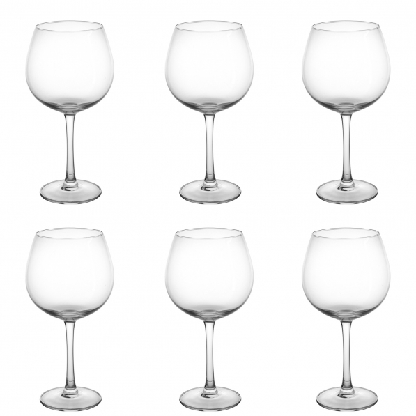Kieliszki do wody szklane DIAMOND 440 ml 6 szt.