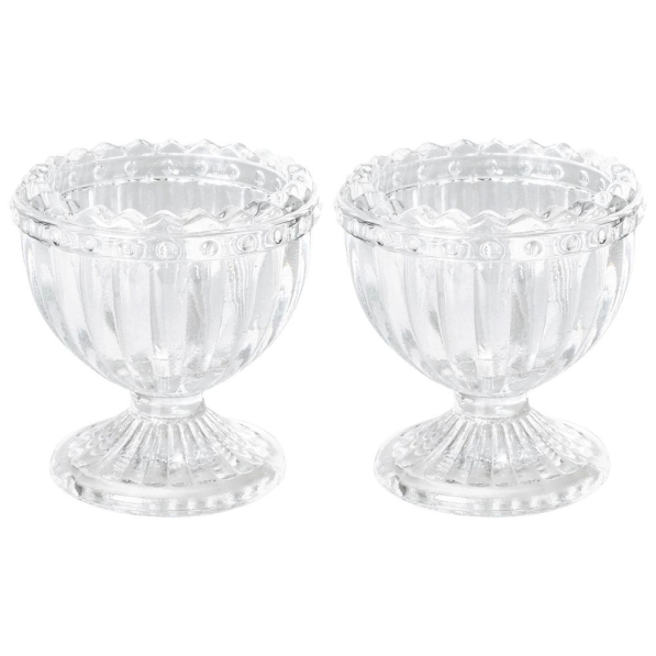 Kieliszki na jajka szklane EXCELLENT HOUSEWARE 2 szt.