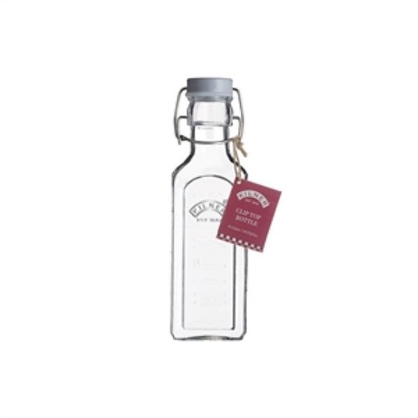 KILNER New Clip Top Bottle 0,3 l - butelka szklana z korkiem