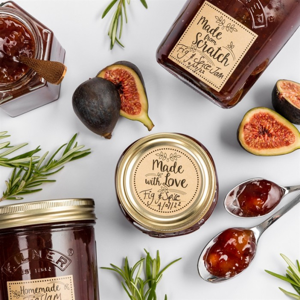 KILNER 30 szt. - etykiety / naklejki na butelki, słoiki i pojemniki