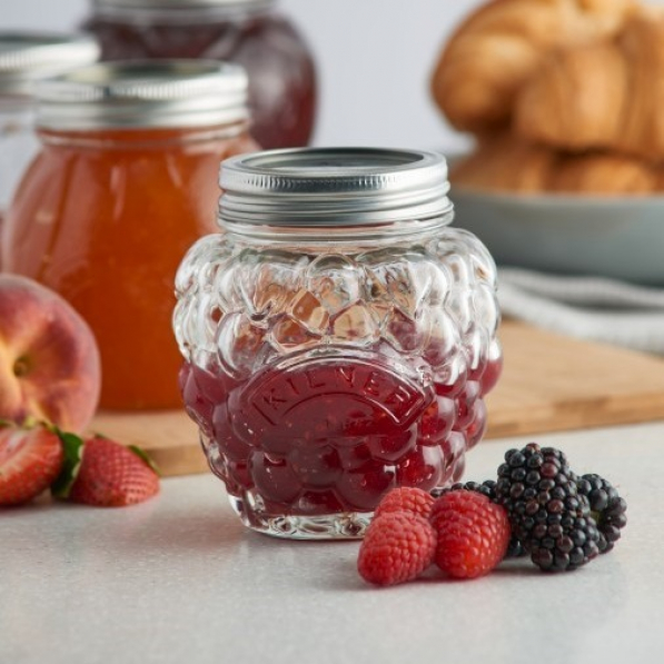 KILNER Berry Fruit 0,4 l - słoik na przetwory szklany typu twist