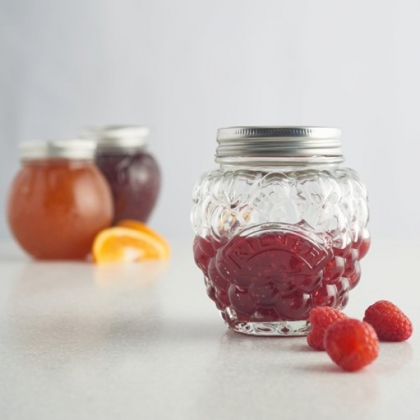 KILNER Berry Fruit 0,4 l - słoik na przetwory szklany typu twist